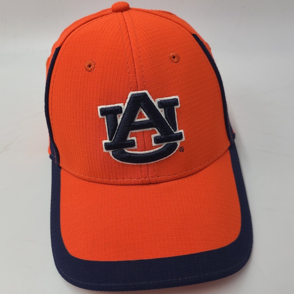 Auburn Tigers Hat Fitted (Seems M-L) Under Armour Orange Blue NCAA War Eagle Men